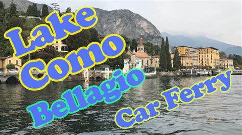 car service from como to bellagio